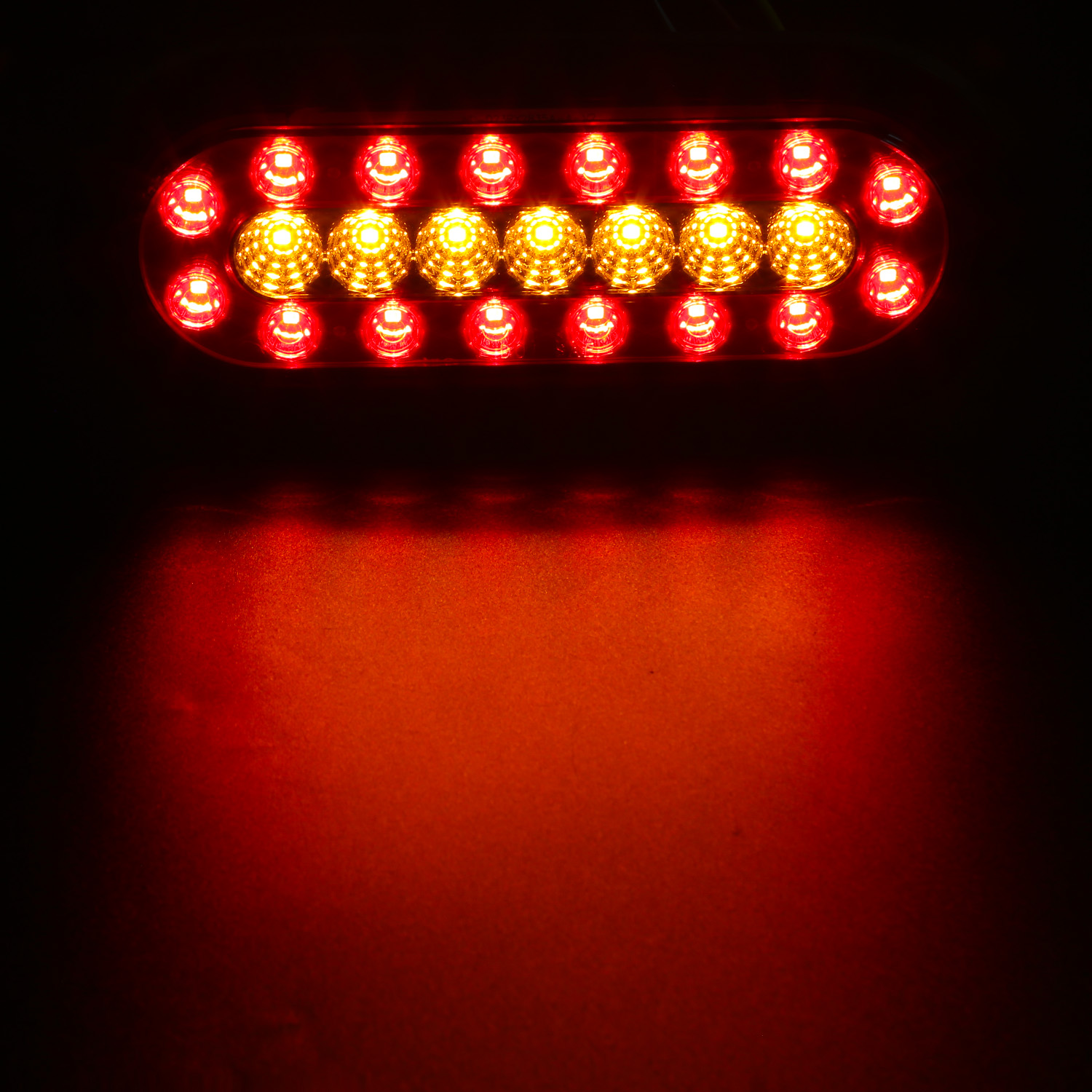 四角いウォータープルーフLEDテールライト、トラック用のLEDテールライト、48W LEDテールライト、ホットセールLEDテールライト、ウォータープルーフLEDテールライト