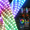 LED ホイップライト リモート & APP コントロール付き ATV 用追跡パターン