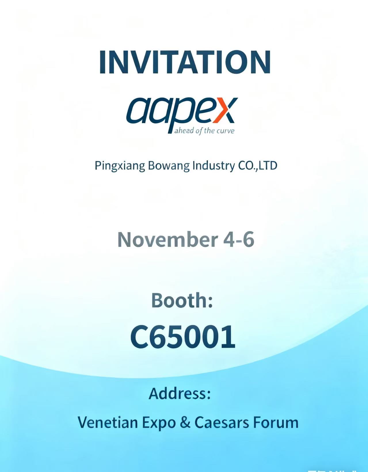  AAPEX 2025: LED 自動車照明イノベーションがブース C65001 の中心舞台に