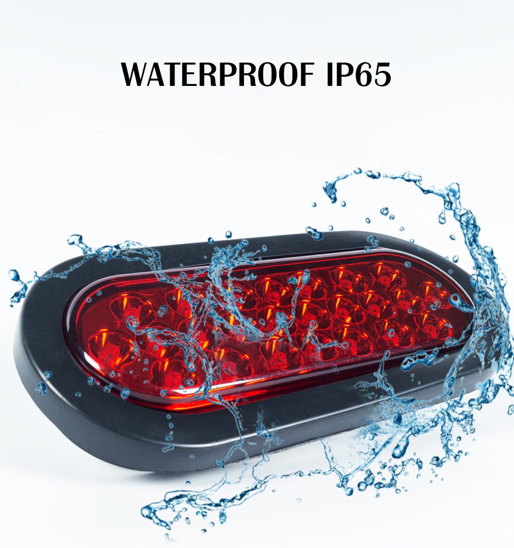 導かれたテールライト