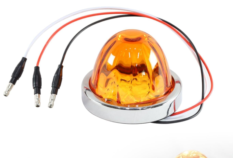 セミトラックの屋根マーカーのための導かれたスイカライトライトガラスシェル