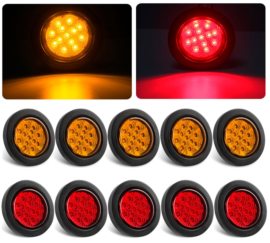 12V LED サイドマーカーライト、防水 LED サイドマーカーライト、防水 LED サイドマーカーライト、防水 2.5 インチ LED サイドマーカーライト、DC12V LED カーサイドマーカーライト