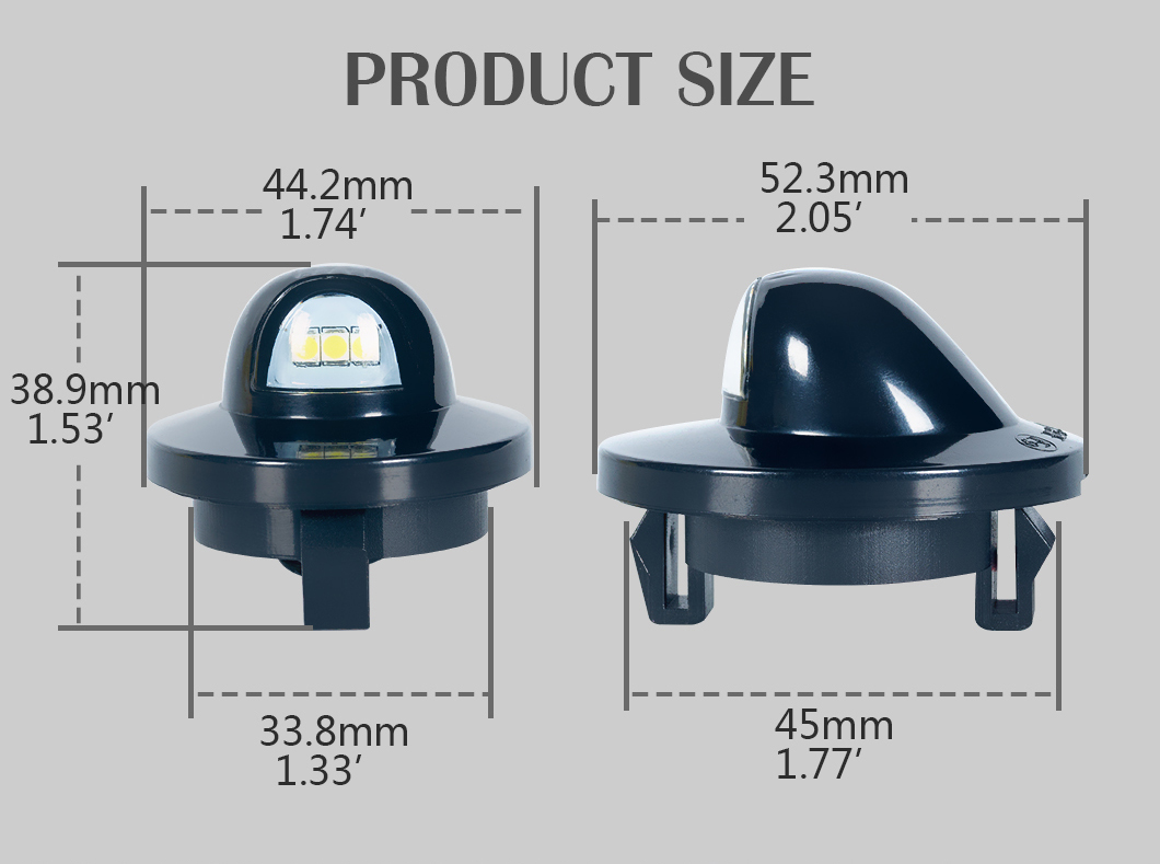 LEDナンバープレートライト 