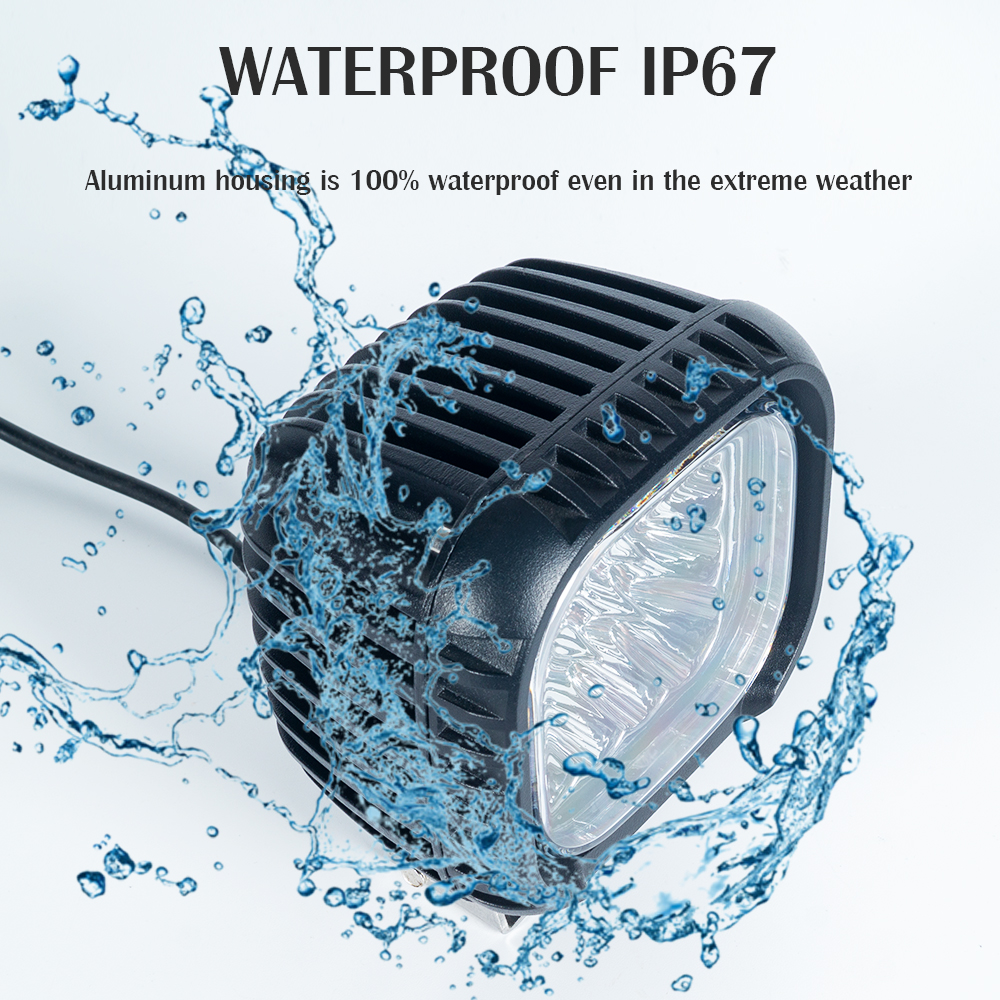 トラック用の白い5インチのLED作業走行ライト