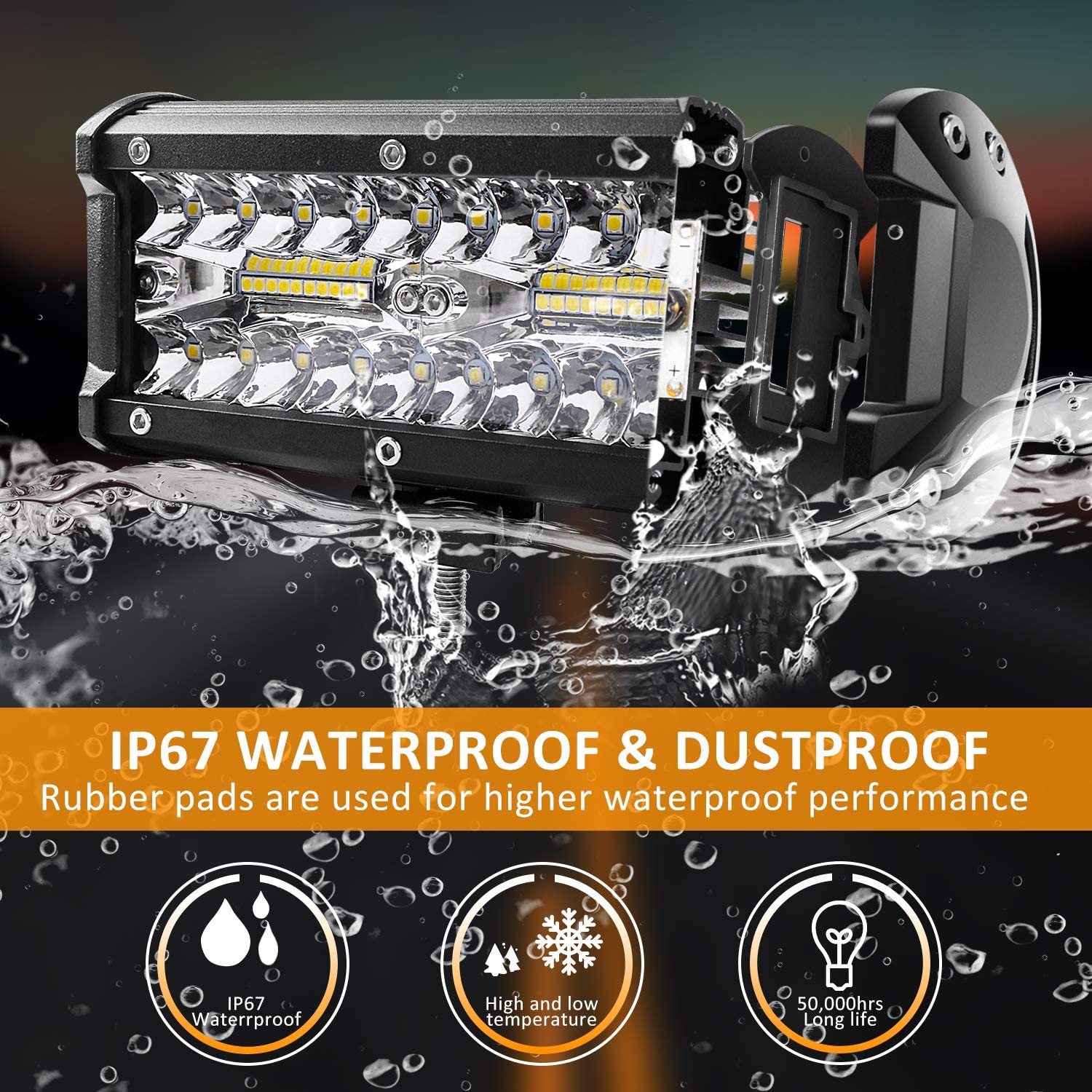 LED 車トラック電球、27 ワット防水 LED 作業灯、インテリア LED 車電球、ホットセール防水 LED 作業灯、青色 LED 車電球