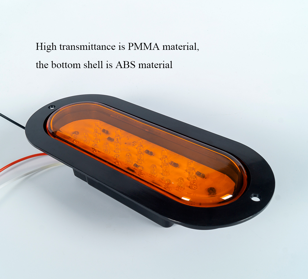 6“ LEDテールライト、楕円形LEDテールライト、矢印ターン信号LEDテールライト、6インチLEDテールライト、6インチの楕円形LEDテールライト防水