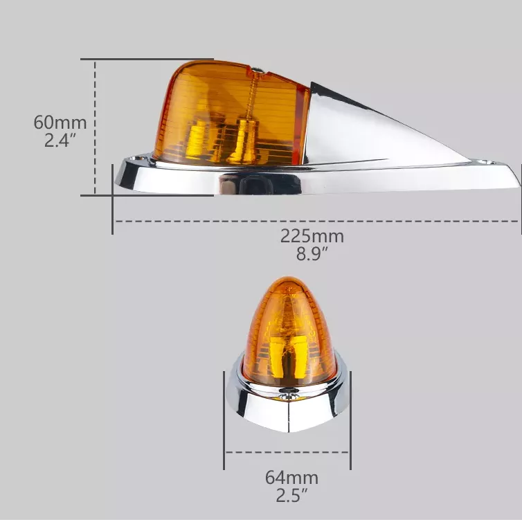 ユニバーサルトラックLEDキャブトップルーフマーカーランニングライト