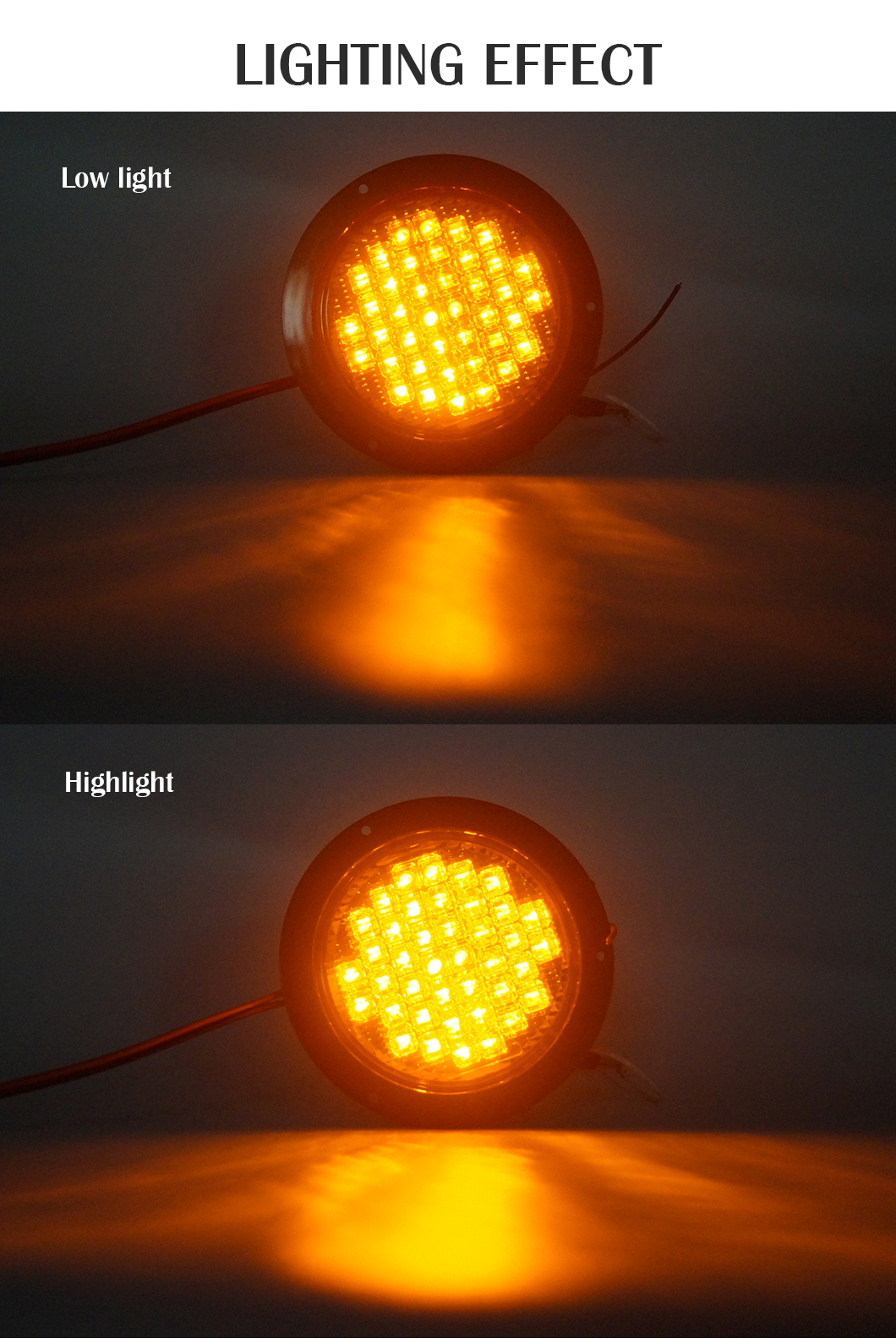 6インチLEDテールライト