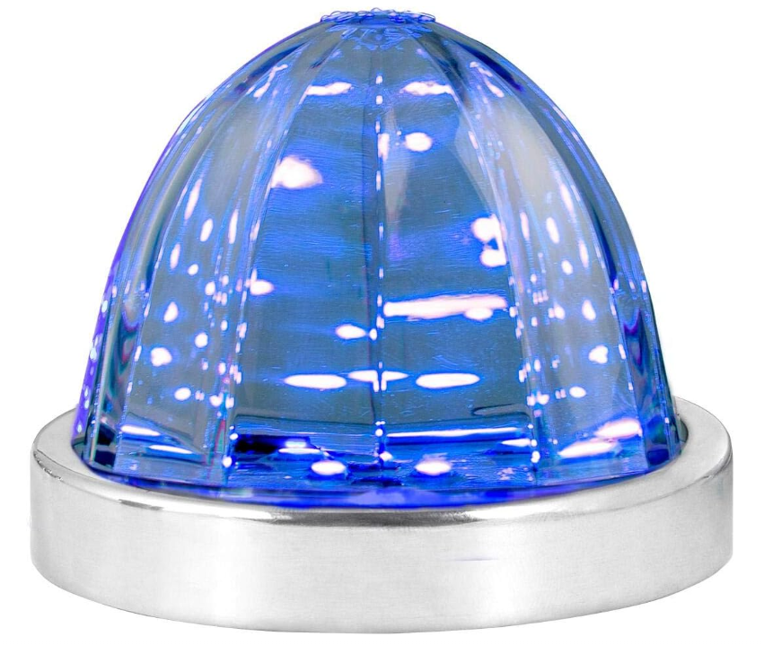 セミトラックの屋根マーカーのための導かれたスイカライトライトガラスシェル