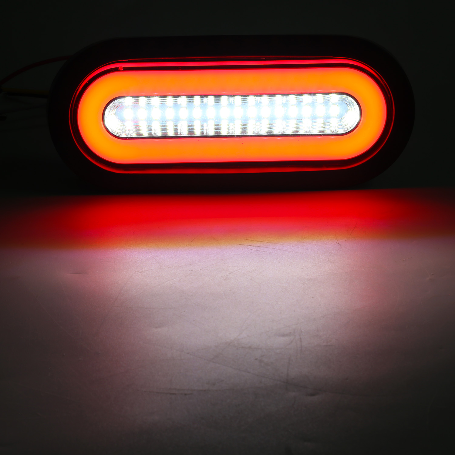 四角いウォータープルーフLEDテールライト、トラック用のLEDテールライト、48W LEDテールライト、ホットセールLEDテールライト、ウォータープルーフLEDテールライト