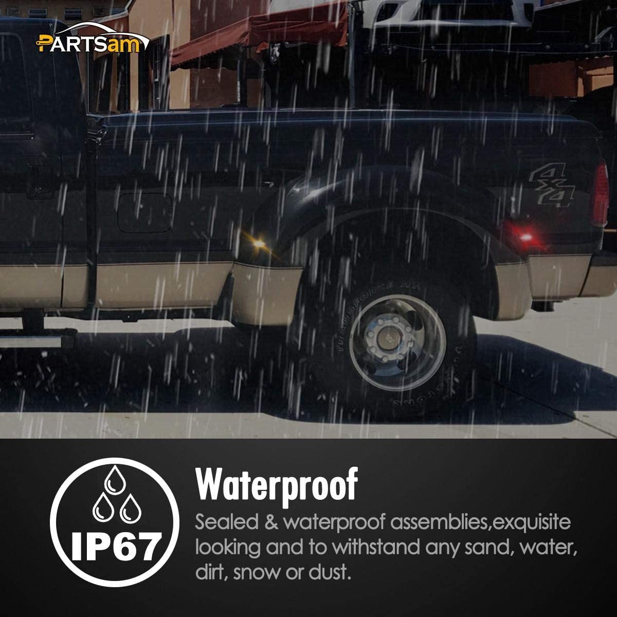 27 ワット LED 作業灯、正方形防水 LED 作業灯、48 ワットのホットセール LED 作業灯、青色 LED 車の電球、フォード マツダ用の第 3 ブレーキ ライト